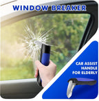 Compatible 2pcs Car Door Handle Assistance for Elderly: Vehicle Support Auto Grab Cane for Getting In and Out of Window Breaker