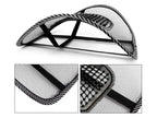 Professional Ergonomic Lumbar Support - Backrest for Chair & Car Seat, Replacement Part, Made of Metal, Black Color