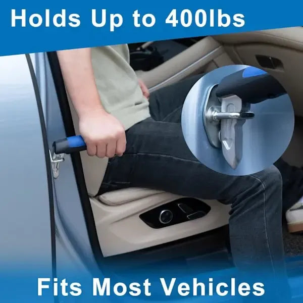 Compatible Car handles for the elderly, with assistance support for disabled, portable cane for seniors, multifunctional vehicle door