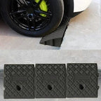 Car ramp for curbs, heavy duty PVC ramps for driveways - Curb ramps for RVs, trucks, shed ramps, pets, threshold ramp for wheelchairs