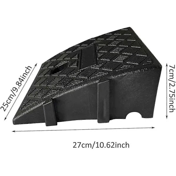 Car ramp for curbs, heavy duty PVC ramps for driveways - Curb ramps for RVs, trucks, shed ramps, pets, threshold ramp for wheelchairs