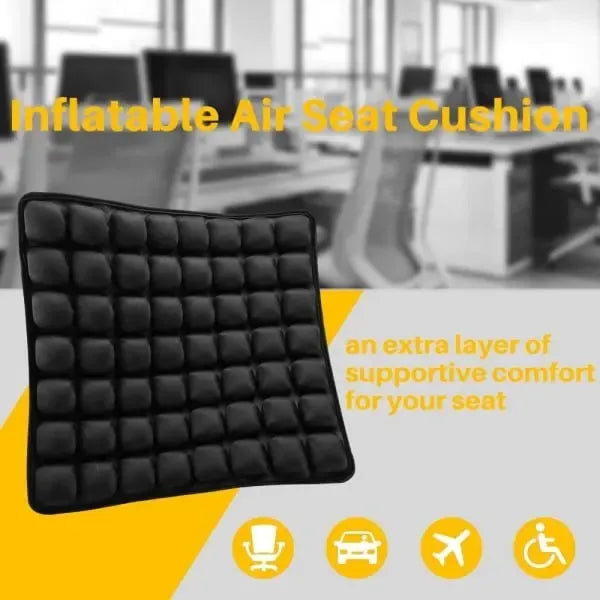 Practical High Performance Compatible Air Cushion Inflatable Chair Air Seat Cushion Car Portable Breat, Excellent Performance