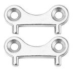 2 pcs Marine Boat Tank Cap Wrench Stainless Steel Gasoline Water Fuel Tank Filling Tool Marine Yacht Boat, Silver Color