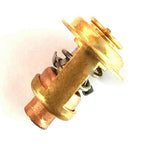 5005440 Brass Thermostat & Seal Kit Compatible with Johnson Evinrude 5-235 HP Outboard Motor Replaces 83, Brass + Copper material, Red Color