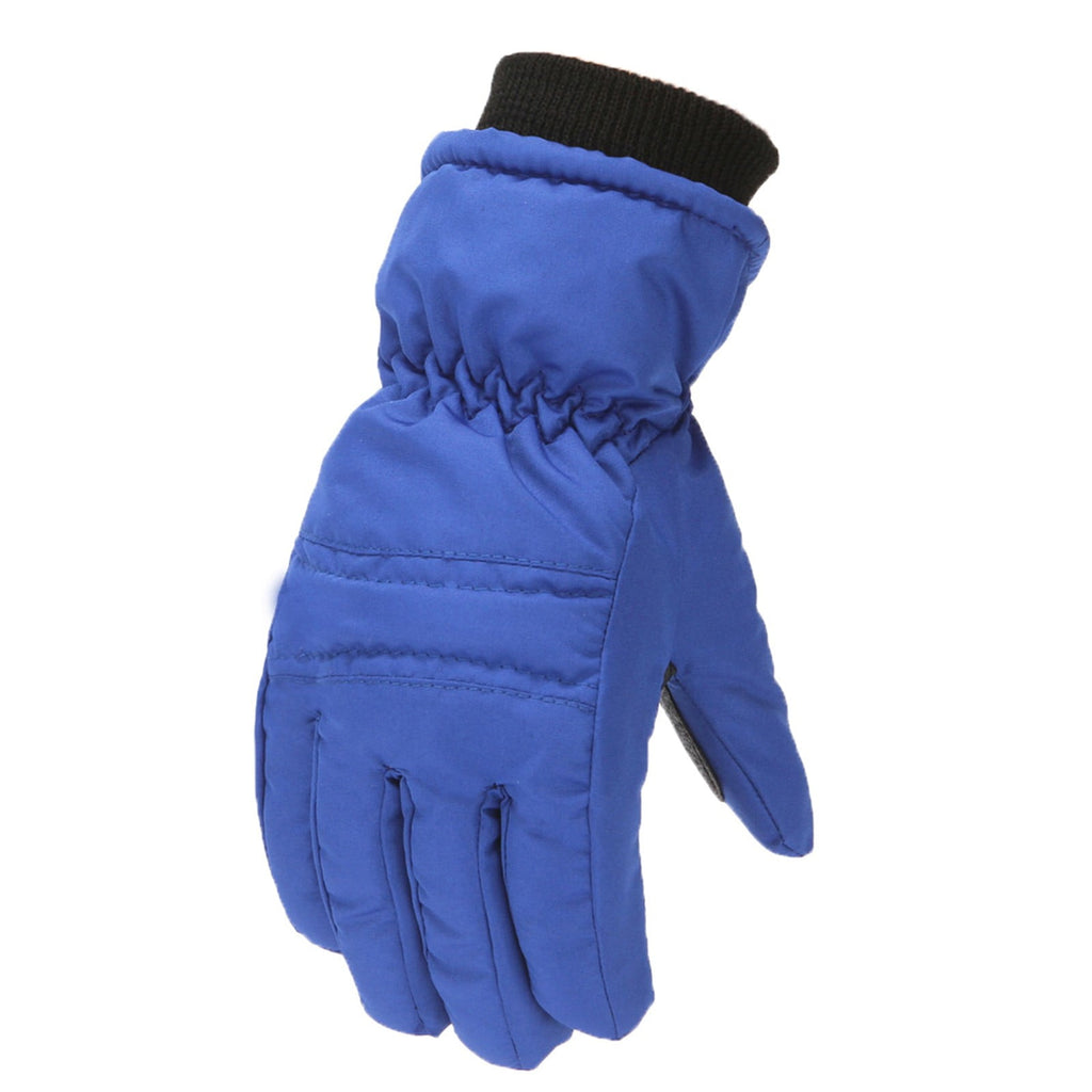 GXWEA Gloves For Kids Toddler Skis Kids Gloves Winter Gloves Thick Gloves Stretchy Warm Gloves Boys Girls 6-24 Months 4-8 Year AHA1 kids snow gloves Blue