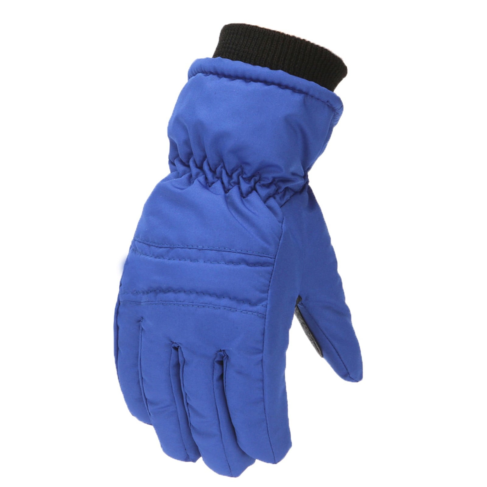 GXWEA Gloves For Kids Toddler Skis Kids Gloves Winter Gloves Thick Gloves Stretchy Warm Gloves Boys Girls 6-24 Months 7-12 Year AHA1 kids snow gloves Blue