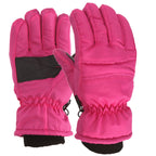 GXWEA Gloves For Kids Toddler Skis Kids Gloves Winter Gloves Thick Gloves Stretchy Warm Gloves Boys Girls 6-24 Months 4-8 Year AHA1 kids snow gloves Hot Pink
