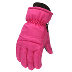 GXWEA Gloves For Kids Toddler Skis Kids Gloves Winter Gloves Thick Gloves Stretchy Warm Gloves Boys Girls 6-24 Months 4-8 Year AHA1 kids snow gloves Hot Pink