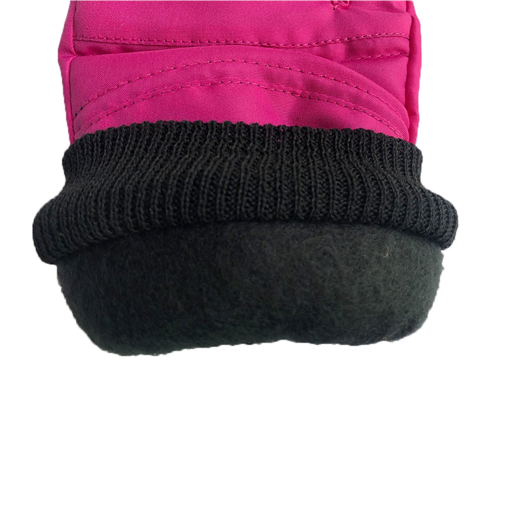 GXWEA Gloves For Kids Toddler Skis Kids Gloves Winter Gloves Thick Gloves Stretchy Warm Gloves Boys Girls 6-24 Months 4-8 Year AHA1 kids snow gloves Hot Pink