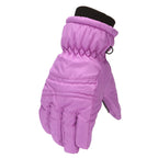 GXWEA Gloves For Kids Toddler Skis Kids Gloves Winter Gloves Thick Gloves Stretchy Warm Gloves Boys Girls 6-24 Months 7-12 Year AHA1 kids snow gloves Purple