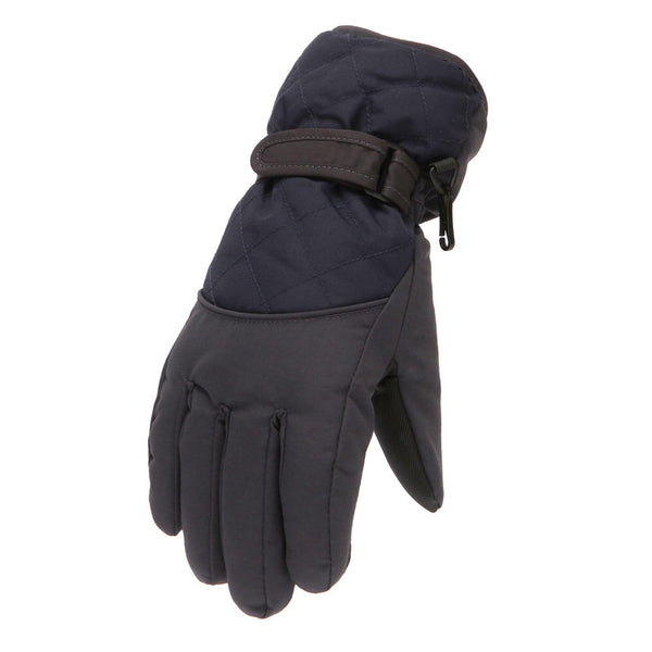 GXWEA Gloves For Kids Toddler Skis Kids Gloves Winter Gloves Thick Gloves Stretchy Warm Gloves Boys Girls 6-24 Months 10-16 Year AHA2 kids snow gloves Black
