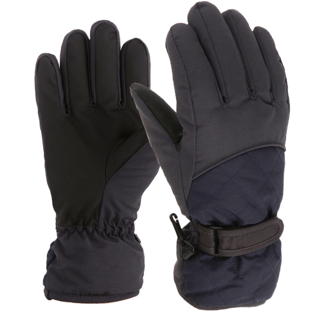 GXWEA Gloves For Kids Toddler Skis Kids Gloves Winter Gloves Thick Gloves Stretchy Warm Gloves Boys Girls 6-24 Months 6-11 Year AHA2 kids snow gloves Black