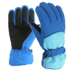 GXWEA Gloves For Kids Toddler Skis Kids Gloves Winter Gloves Thick Gloves Stretchy Warm Gloves Boys Girls 6-24 Months 10-16 Year AHA2 kids snow gloves Blue