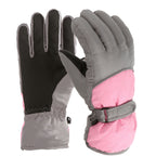 GXWEA Gloves For Kids Toddler Skis Kids Gloves Winter Gloves Thick Gloves Stretchy Warm Gloves Boys Girls 6-24 Months 10-16 Year AHA2 kids snow gloves Pink