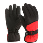 GXWEA Gloves For Kids Toddler Skis Kids Gloves Winter Gloves Thick Gloves Stretchy Warm Gloves Boys Girls 6-24 Months 10-16 Year AHA2 kids snow gloves Red