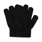 GXWEA Gloves For Kids Toddler Skis Kids Gloves Winter Gloves Thick Gloves Stretchy Warm Gloves Boys Girls 6-24 Months 5-12 years AHA3 kids snow gloves Black