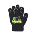 GXWEA Gloves For Kids Toddler Skis Kids Gloves Winter Gloves Thick Gloves Stretchy Warm Gloves Boys Girls 6-24 Months 5-12 years AHA4 kids snow gloves Black