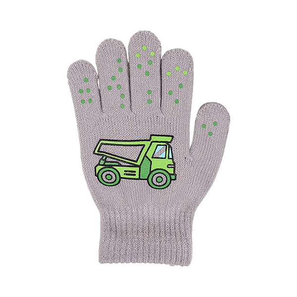 GXWEA Gloves For Kids Toddler Skis Kids Gloves Winter Gloves Thick Gloves Stretchy Warm Gloves Boys Girls 6-24 Months 5-12 years AHA4 kids snow gloves Grey
