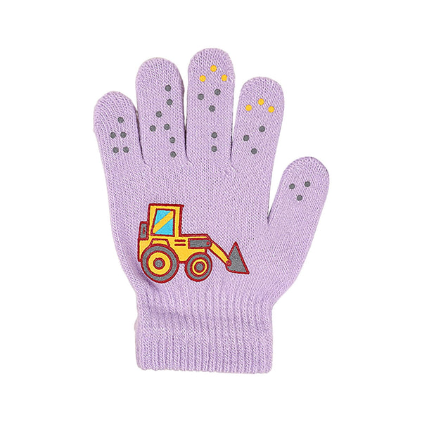 GXWEA Gloves For Kids Toddler Skis Kids Gloves Winter Gloves Thick Gloves Stretchy Warm Gloves Boys Girls 6-24 Months 5-12 years AHA4 kids snow gloves Purple