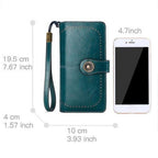 Wristlet Women's Elegant Clutch Wallet Black