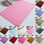 Tyidzon Soft Absorbent Bath Mat Non Slip Bathroom Rugs Quick Dry Washable Bathroom Rug for Home Bathroom Entrance Shower Floor 20 x 32 Inch Pink