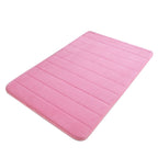 Tyidzon Soft Absorbent Bath Mat Non Slip Bathroom Rugs Quick Dry Washable Bathroom Rug for Home Bathroom Entrance Shower Floor 20 x 32 Inch Pink