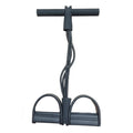 Tyidzon 4 Tube Pedal Ankle Puller, Yoga Pedal Resistance Elastic Pull Rope Fitness Sit-Up Exercise Equipment At Home Gym Arm Abs Leg Stretching Equipment Black
