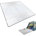 PALIFEUR Camping Mat Foam Foil Blanket for Camping Foam Pad Insulating Foil Mat Sleeping Tent Pad Thermal Mattress Mat Pad Waterproof Aluminum Camping mat Reflecting Heat as show