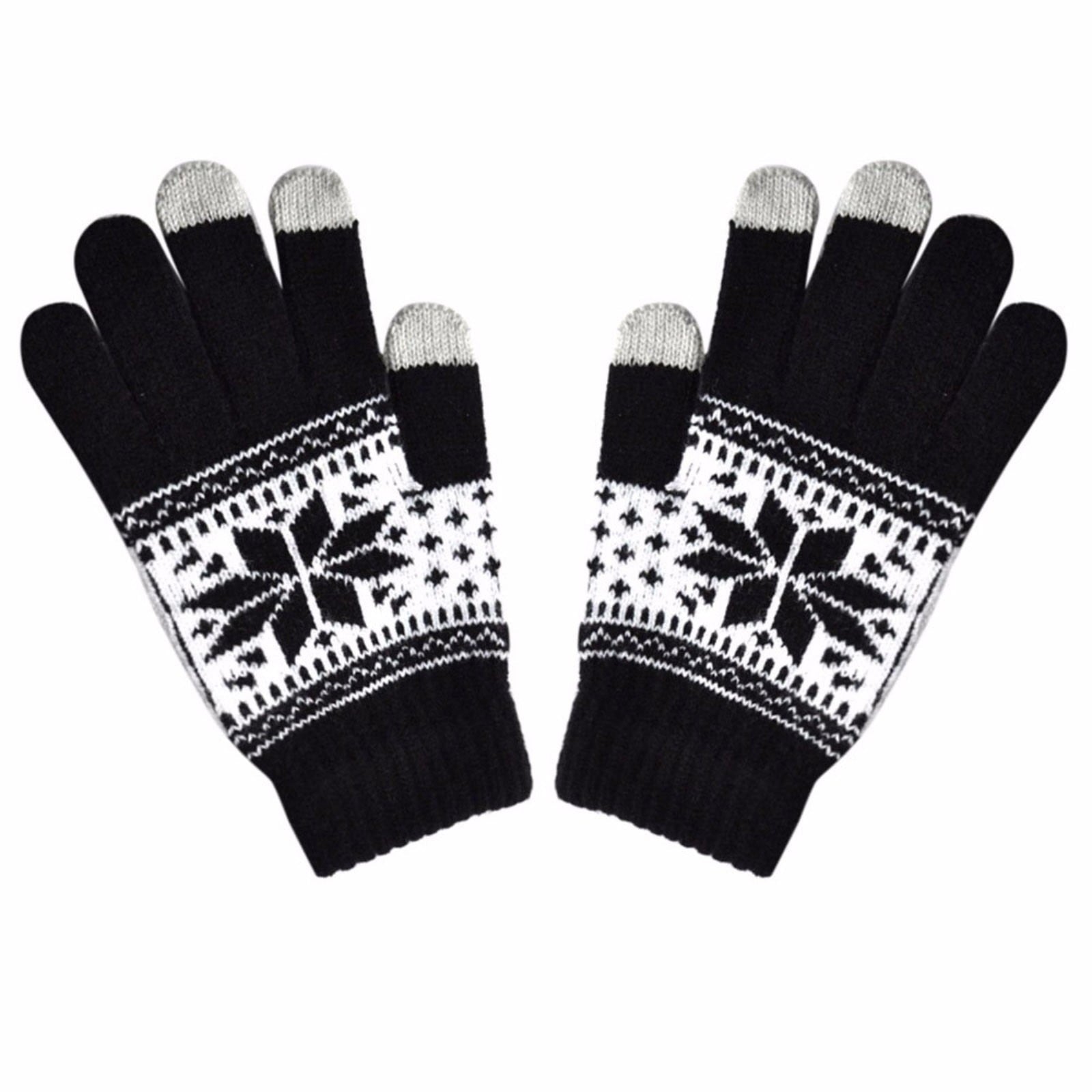 JWDX Gloves Clearance, Winter Gloves, Adult Women Men's Warm Gloves, Outdoor Ski Riding Gloves, Windproof and Fleece Gloves A