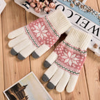 JWDX Gloves Clearance, Winter Gloves, Adult Women Men's Warm Gloves, Outdoor Ski Riding Gloves, Windproof and Fleece Gloves A