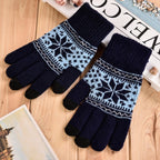 JWDX Gloves Clearance, Winter Gloves, Adult Women Men's Warm Gloves, Outdoor Ski Riding Gloves, Windproof and Fleece Gloves A