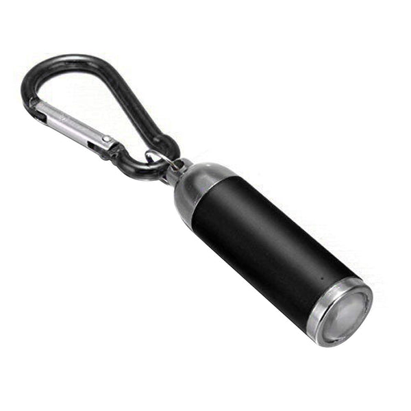 WQQZJJ Outdoor Fun Gifts Ultra Bright Mini LED Camping Flashlight Torch Keyring Portable KeyChain on Clearance Black