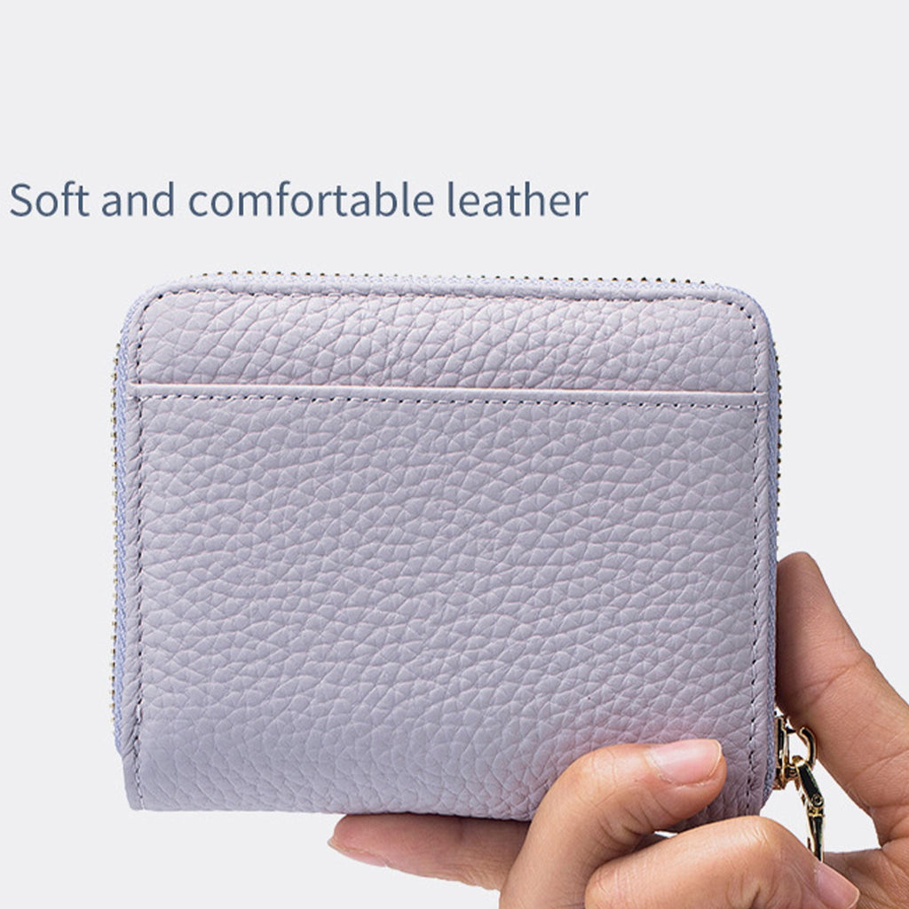Multifunctional Wallet B JWDX, 1 Wallet Women's Wallet Rfid Blocking Mini Pocket Purse Card Holder Purse with Zipper Pocket Ladies Credit Card Holder One Size B