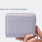 Multifunctional Wallet B JWDX, 1 Wallet Women's Wallet Rfid Blocking Mini Pocket Purse Card Holder Purse with Zipper Pocket Ladies Credit Card Holder One Size B