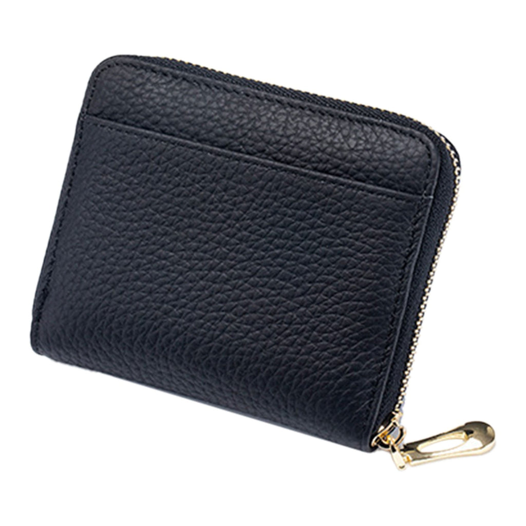 Multifunctional Wallet B JWDX, 1 Wallet Women's Wallet Rfid Blocking Mini Pocket Purse Card Holder Purse with Zipper Pocket Ladies Credit Card Holder One Size Black