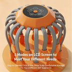 Grrvtrz Head Massagers Scalp Massagers Motorized Scalp Massagers with 20 Individual Massage Nodes 5 Modes and 360 Degrees Of Adjustable Massage.,Home Essentials,Home Appliances Orange