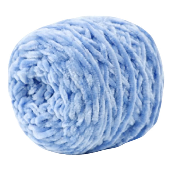 LGCASL Diy Crochet Scarf Yarn 09 Light Dark Green, Soft Gold Velvet Knitting Yarn Diy Shawl Scarf Crochet Thread Woollenyarn 01 Sky Blue