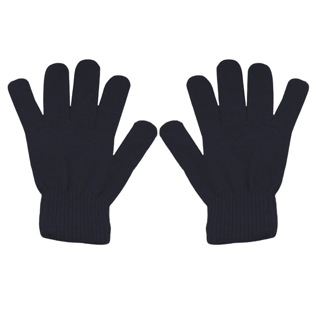 LGCASL Clearance! Winter Gloves Warm Strecty Knit Gloves for Men Women- Dark Gray One Size Black