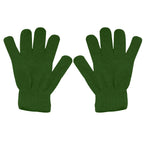 LGCASL Clearance! Winter Gloves Warm Strecty Knit Gloves for Men Women- Dark Gray One Size Bronze