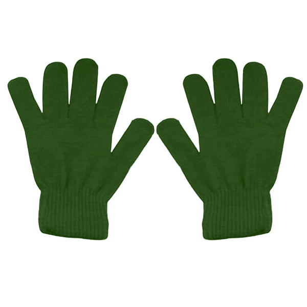 LGCASL Clearance! Winter Gloves Warm Strecty Knit Gloves for Men Women- Dark Gray One Size Bronze