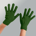 LGCASL Clearance! Winter Gloves Warm Strecty Knit Gloves for Men Women- Dark Gray One Size Bronze