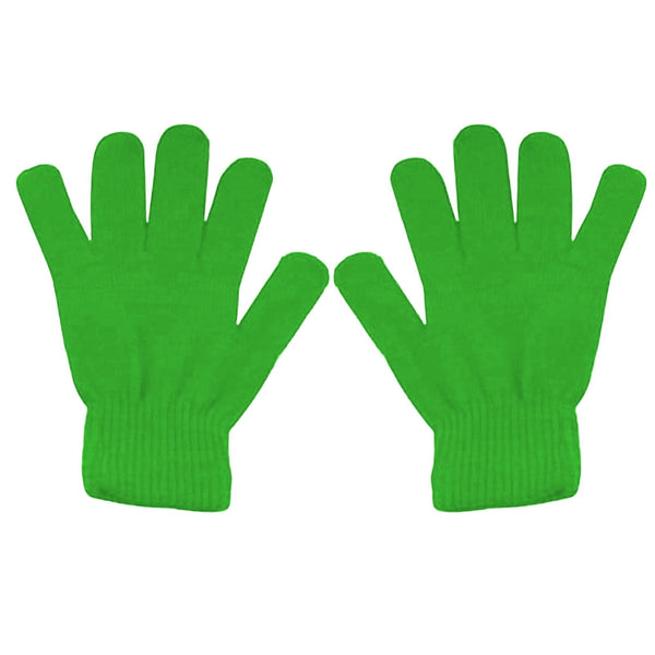 LGCASL Clearance! Winter Gloves Warm Strecty Knit Gloves for Men Women- Dark Gray One Size Green