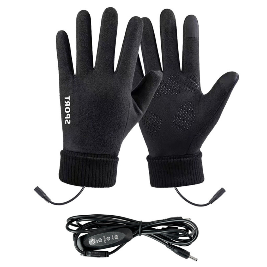 LGCASL Clearance! Heated Gloves Heated Gloves for Men Women with 3 Heat Settings Touchscreen Warming Gloves for Climbing Hiking Cycling Camping- 26 Grey