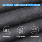 LGCASL Clearance! Heated Gloves Heated Gloves for Men Women with 3 Heat Settings Touchscreen Warming Gloves for Climbing Hiking Cycling Camping- Grey 26 Navy