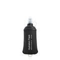 150ml Soft Flask,Light Tpu Foldable Soft Water Bottle Leak Proof Hydration Flask,Soft Water Bottle Running for Running Hiking Cycling Camping Portable Travel Sports Water Bag Easy to Carry L(500ml) Black