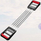 Ortofally Spring Expander Arm Training 5 Tubes Adjustable Arm Strength Trainer Exercise Resistance Bands for Home Fitness Muscle Training Body Building 70*11CM Multi