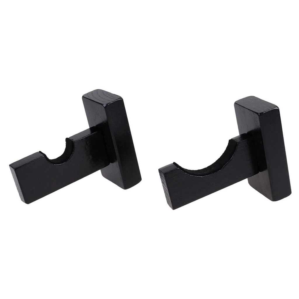 Ortofally Baseball Bat Display Hanger Wall Mounted Horizontal Baseball Bat Holder Hockey Wall Container for Home Office M Black