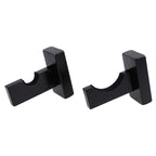 Ortofally Baseball Bat Display Hanger Wall Mounted Horizontal Baseball Bat Holder Hockey Wall Container for Home Office M Black