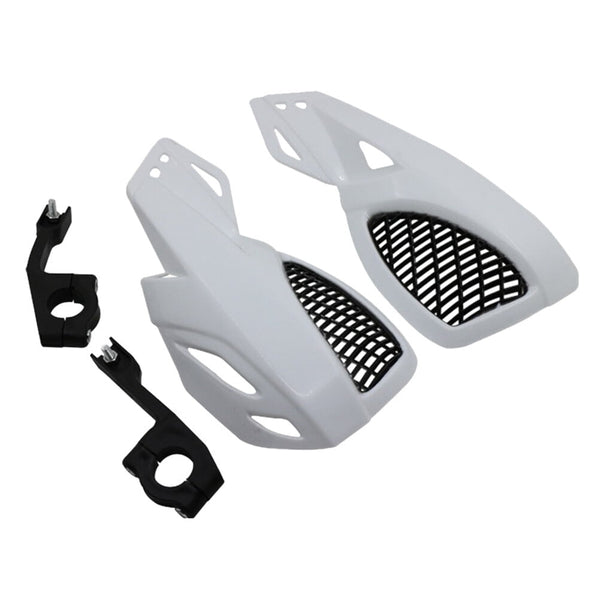 SWETRACE Protect Motorcycle Handlebars Motorbike Handguard Abs White 1 Pair 24.00X12.00X10.00CM White