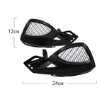 SWETRACE Protect Motorcycle Handlebars Motorbike Handguard Abs White 1 Pair 24.00X12.00X10.00CM White